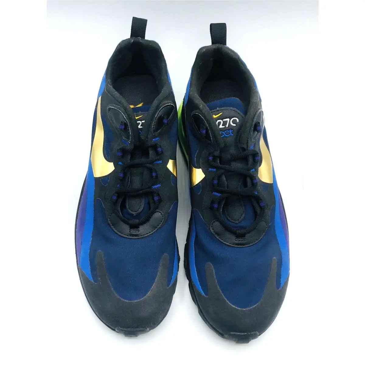 Nike shoes - Nike Air Max 270 React - AO4971-005 - Blue (UPC: 0193151587053) 2