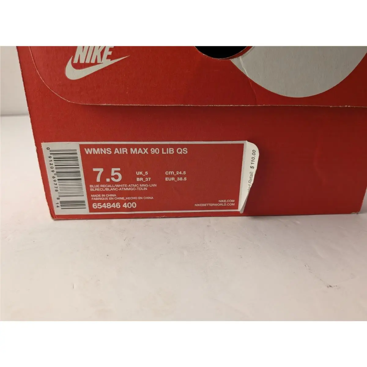 Nike shoes - Nike Air Max 90 - Air Max - 654846-400 - Blue 9