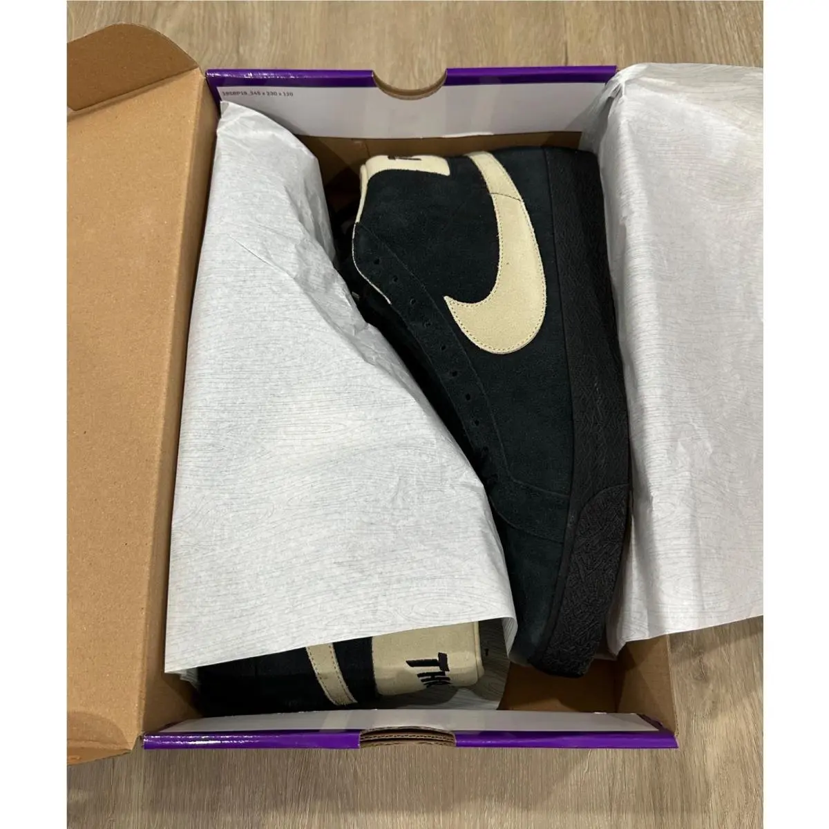 Nike shoes - Blazer Mid - Blazer Mid - Black/TM Vegas Gold 1