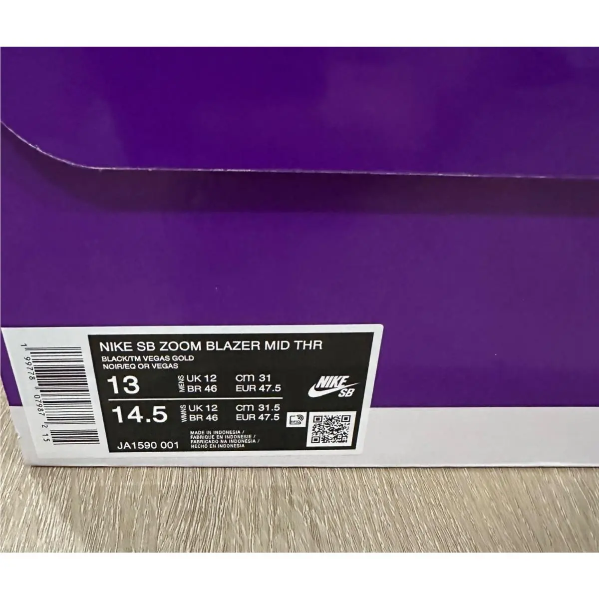 Nike shoes - Blazer Mid - Blazer Mid - Black/TM Vegas Gold 2
