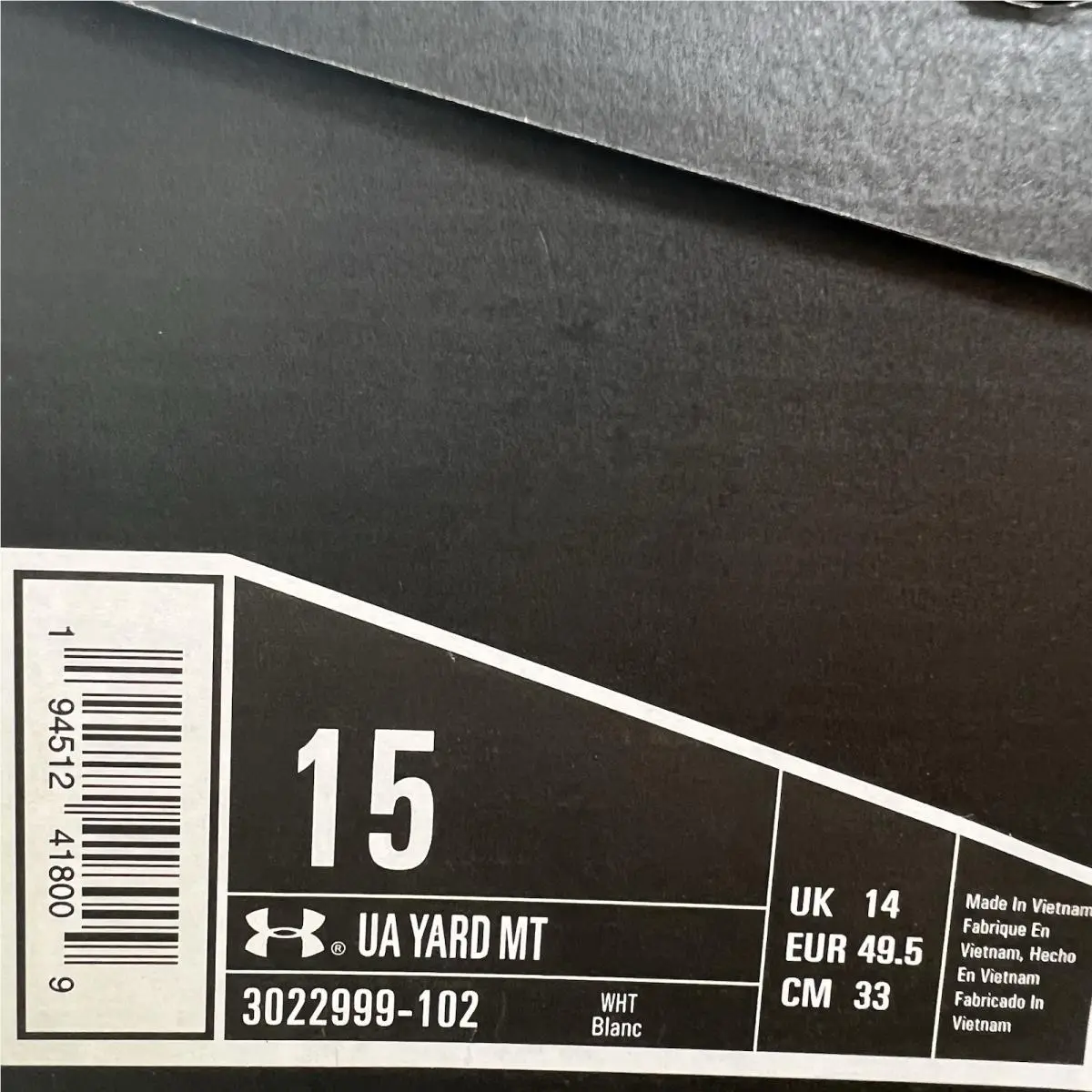 Nike shoes - Under Armour Yard - Under Armour Yard - 3022999-102 - Black 6