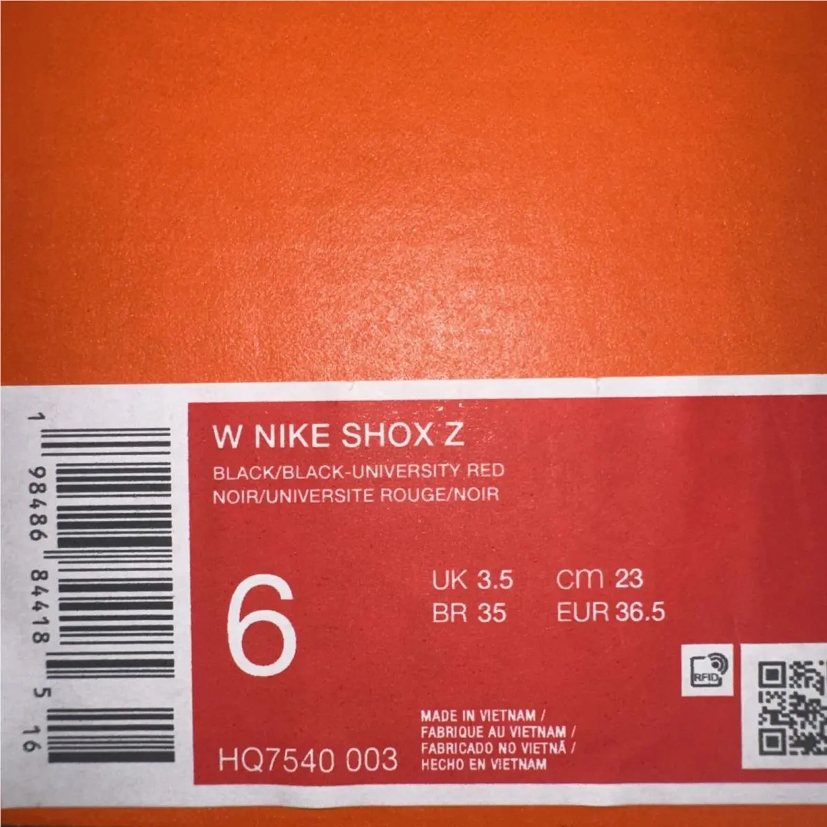 Nike shoes - Nike Shox - Shox - HQ7540 003 - Black 4