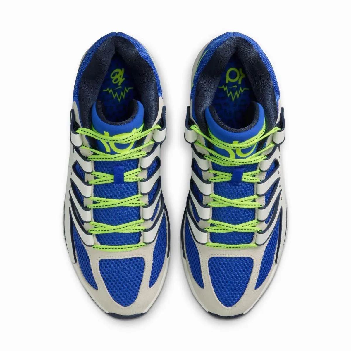 Nike KD18 Smart City Hyper Royal/sail/neon Yellow Shoes -13
