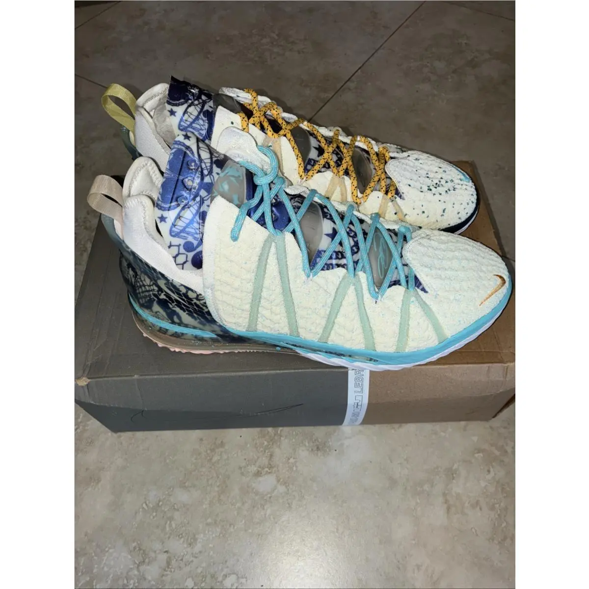 Nike shoes - Nike LeBron 18 - LeBron - DB8148-100 - Multicolor 0