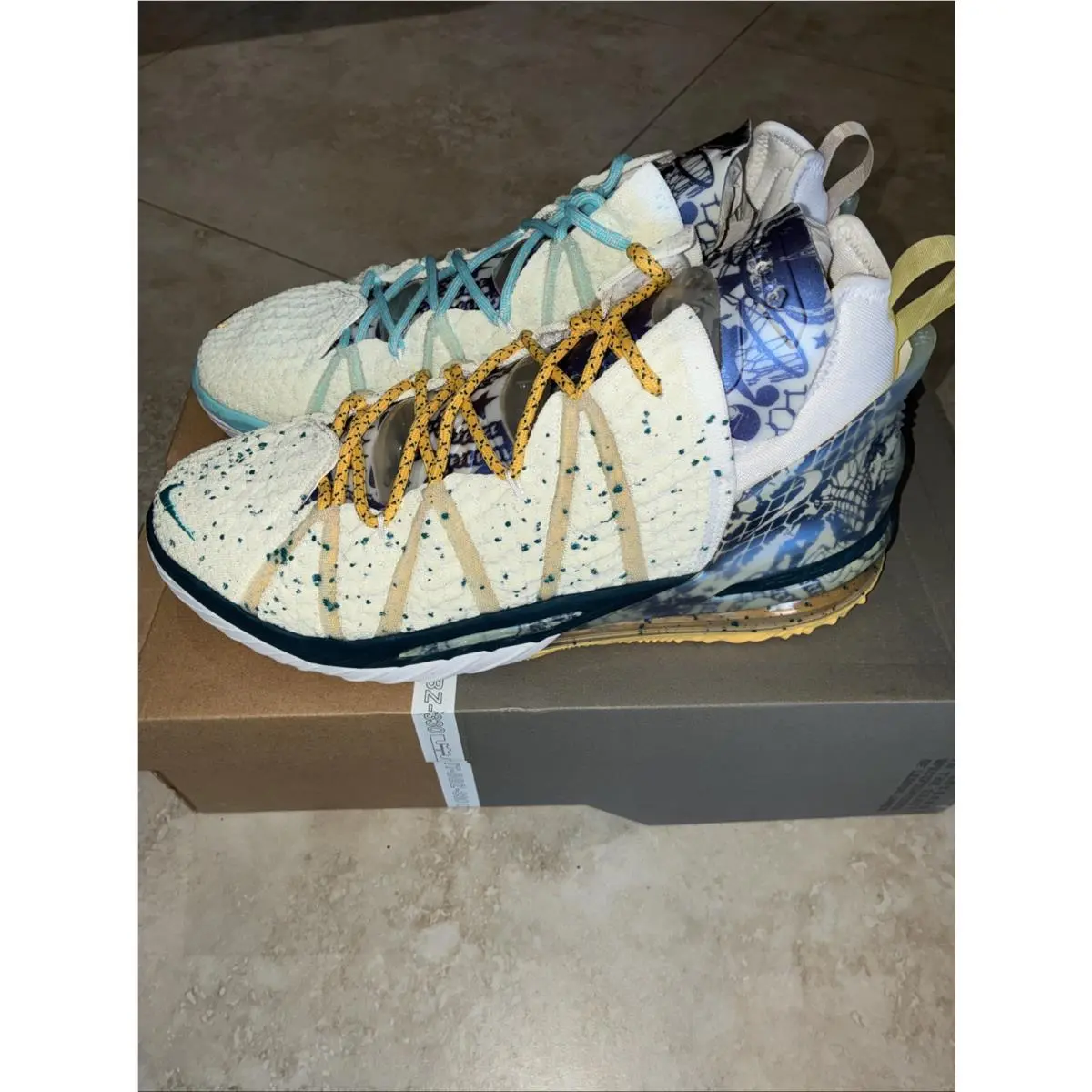 Nike shoes - Nike LeBron 18 - LeBron - DB8148-100 - Multicolor 2