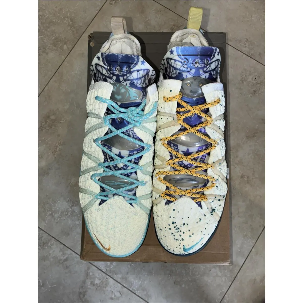 Nike shoes - Nike LeBron 18 - LeBron - DB8148-100 - Multicolor 3