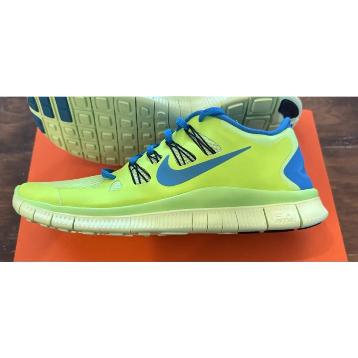Nike shoes - Nike Free 5.0 - Free - Lime (UPC: 887225312749) 1