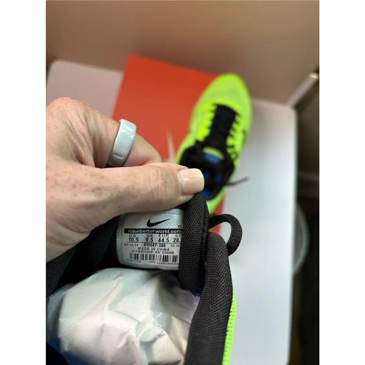 Nike shoes - Nike Zoom Structure 17 - Zoom Structure - 615587-300 - Green 6