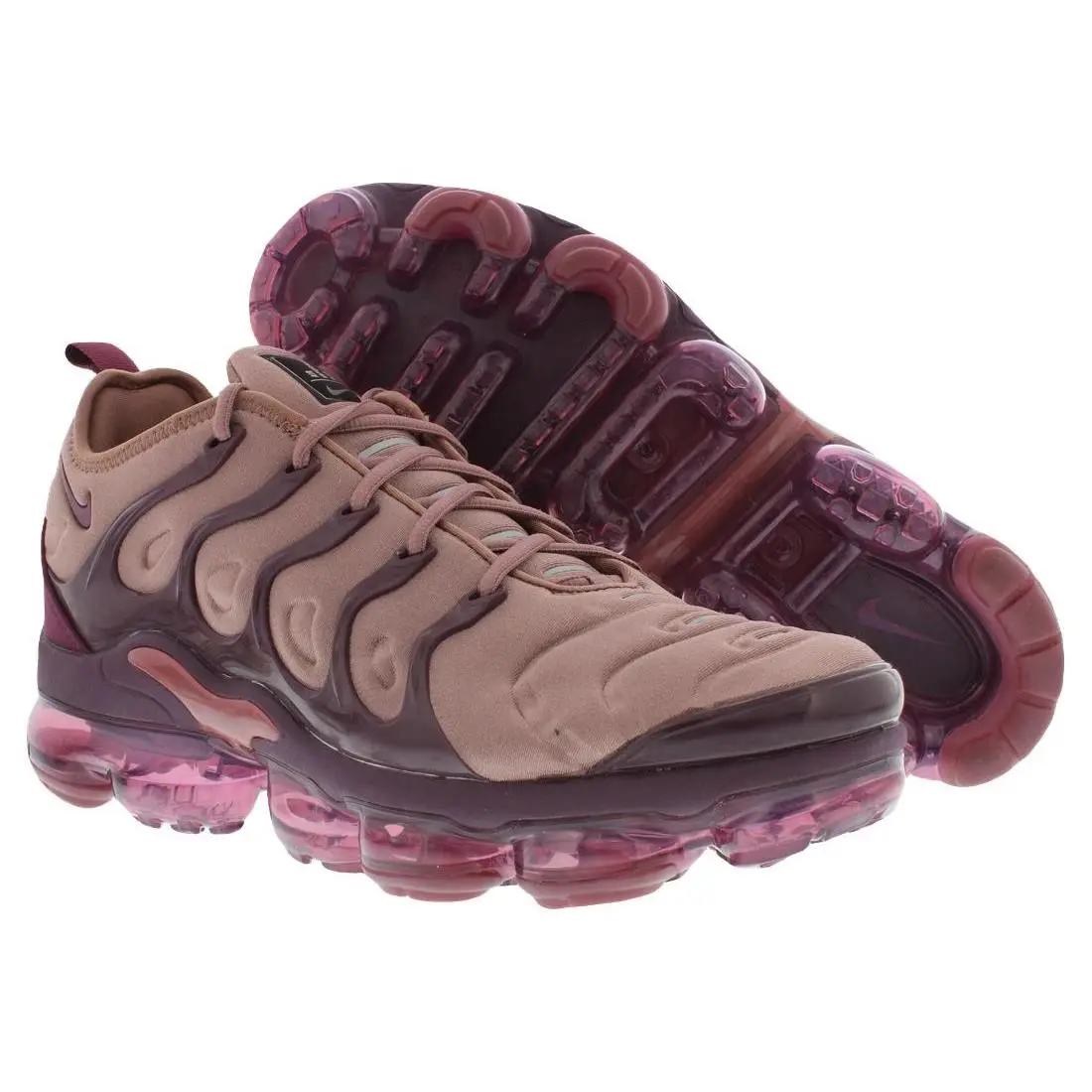 Nike Air Vapormax Plus Womens Shoes Size 11.5 Color: Smokey Mauve/bordeaux - Purple, Main: Pink