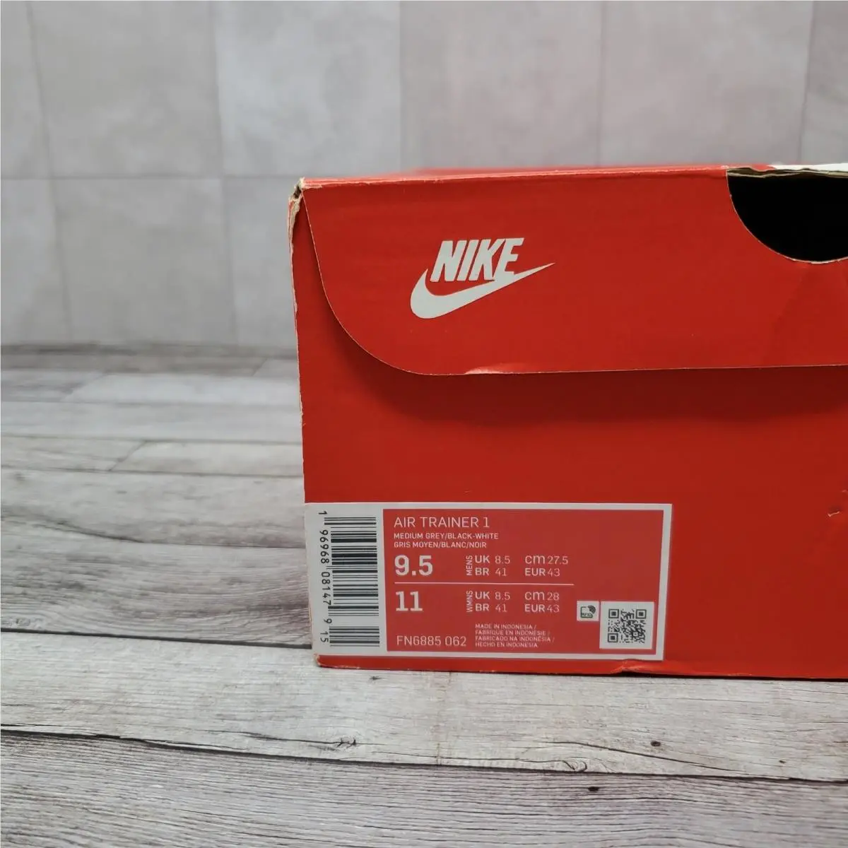 Nike shoes - Nike Air Trainer 1 - Air Trainer - FN6885-062 - White 8