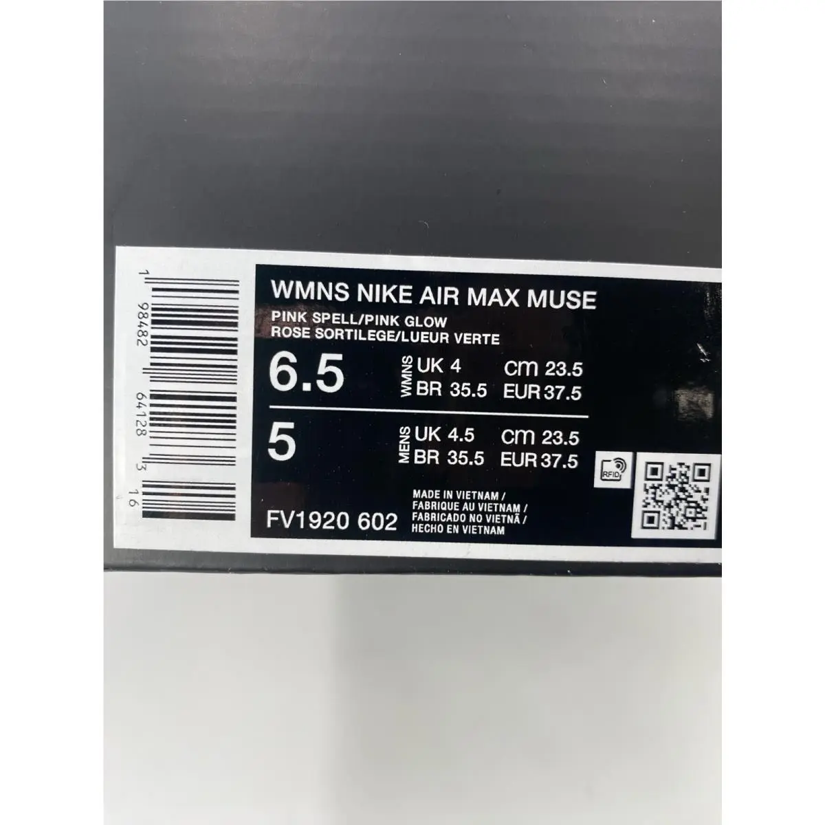 Nike shoes - Nike Air Max Muse - Air Max Muse - FV1920 602 - Pink Spell/Pink Glow (UPC: 198482641283) 8