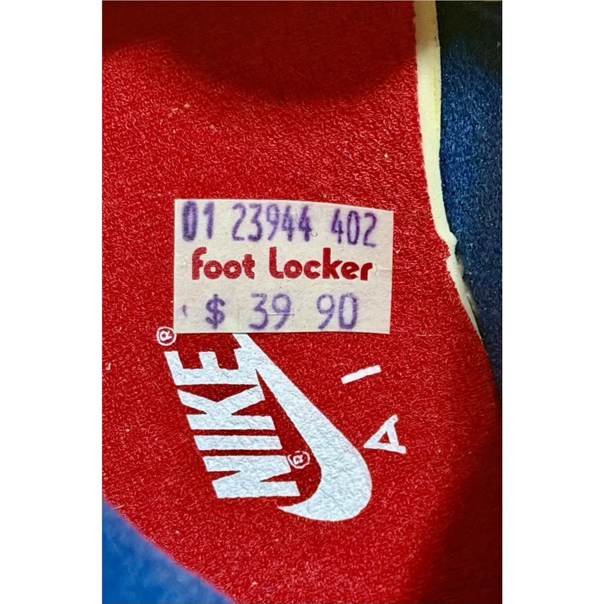 Nike shoes - White w/Blue 7