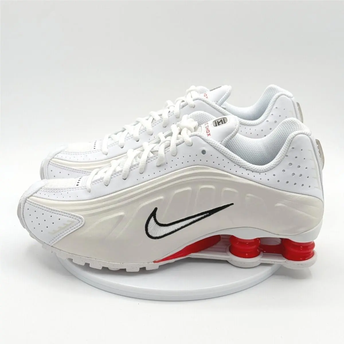 Nike shoes - Nike Shox R4 - Shox - White 4