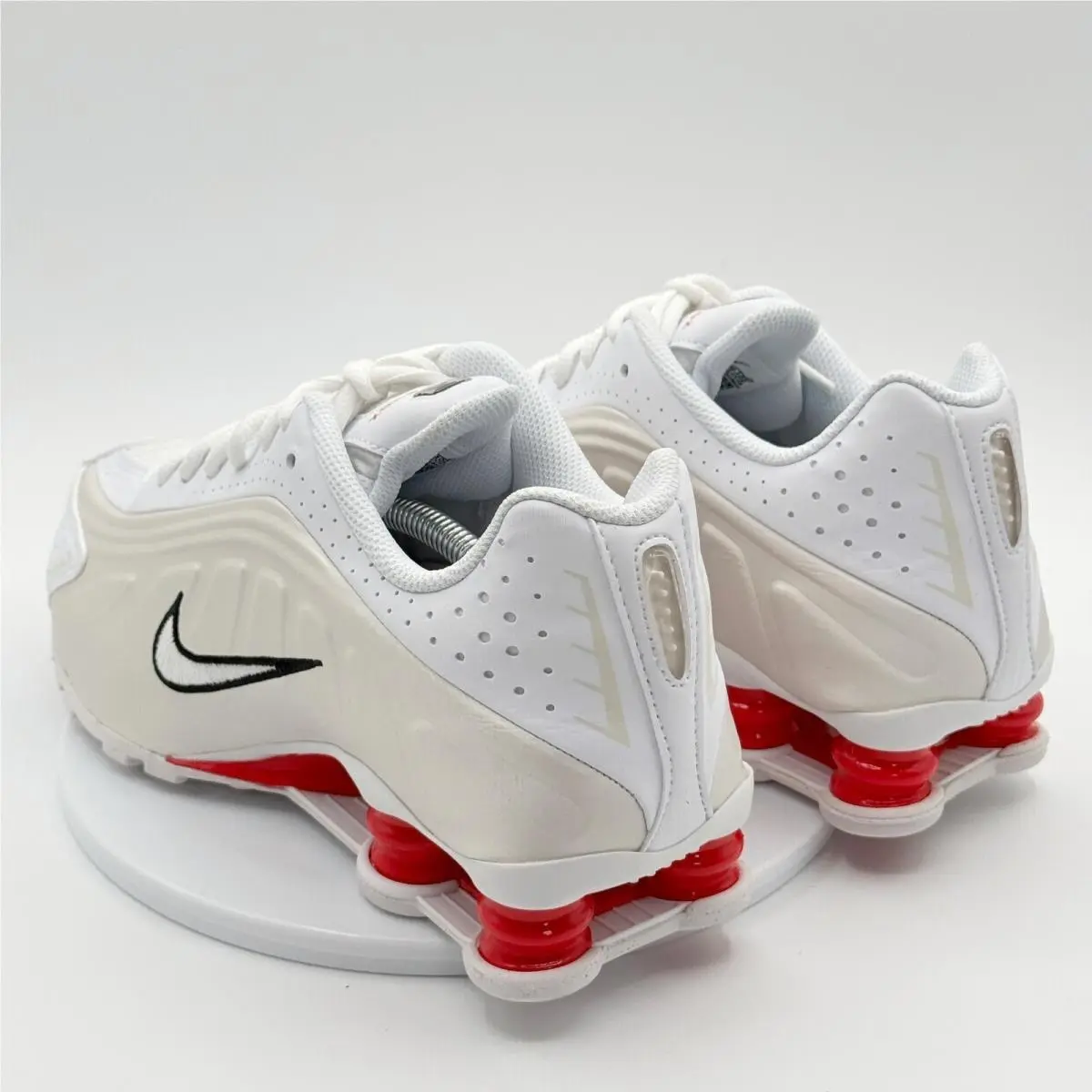 Nike shoes - Nike Shox R4 - Shox - White 6