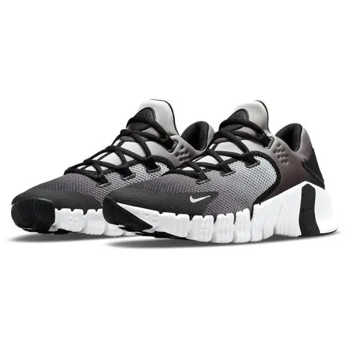 Size 11- Nike Men`s Free Metcon 4 Training Shoes White/black DJ3021-101 - White