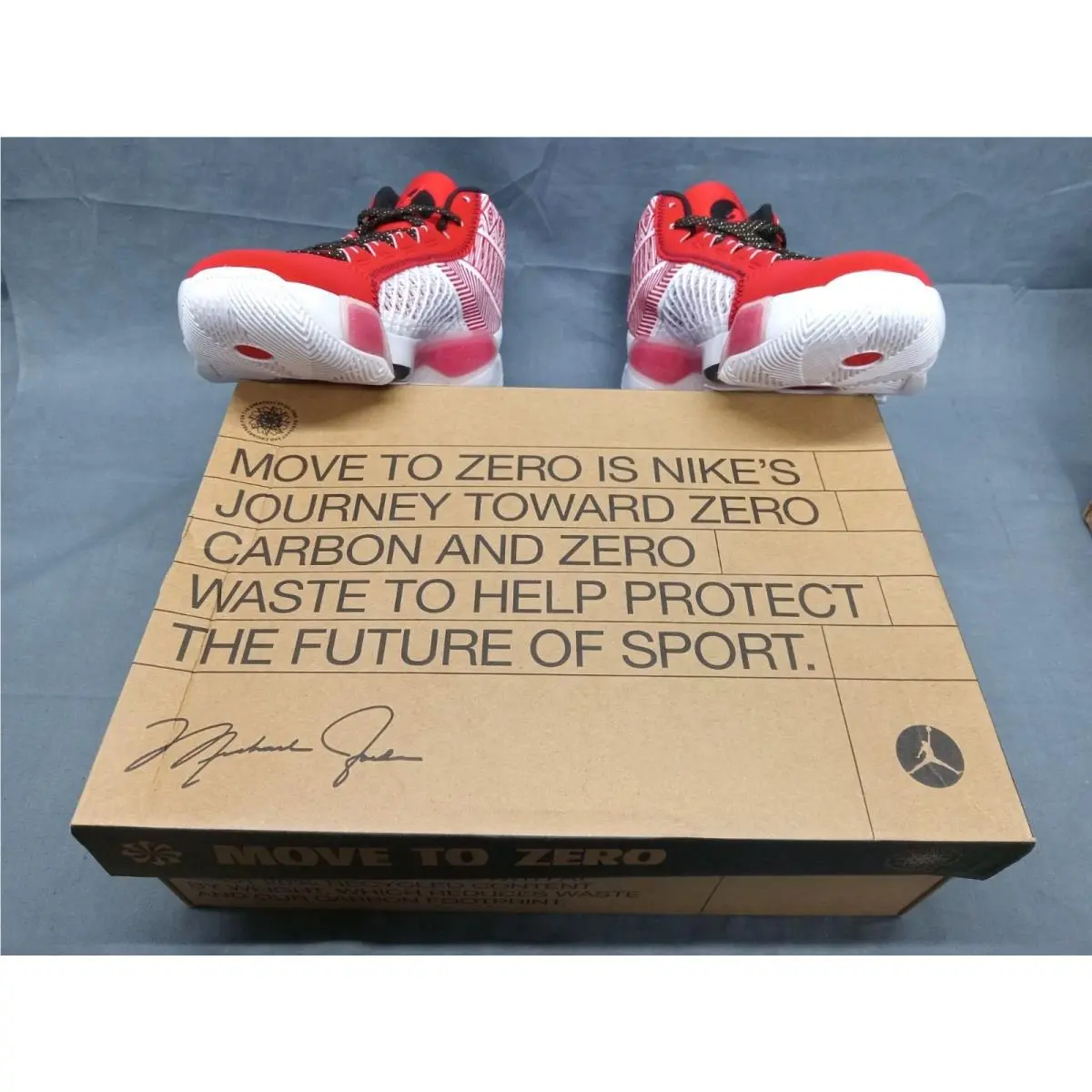 Nike shoes - Nike Air Jordan XXXVIII - Air XXXVIII - DZ3499 100 - White (UPC: 196969303235) 10