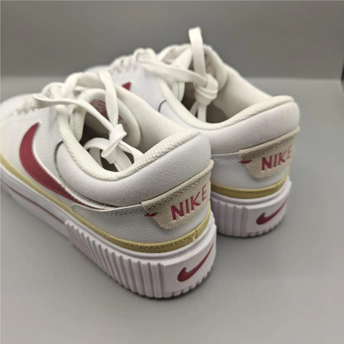 Nike shoes - Nike Court Legacy Lift - Court Legacy Lift - White/Team Gold/Sweet Beet 3