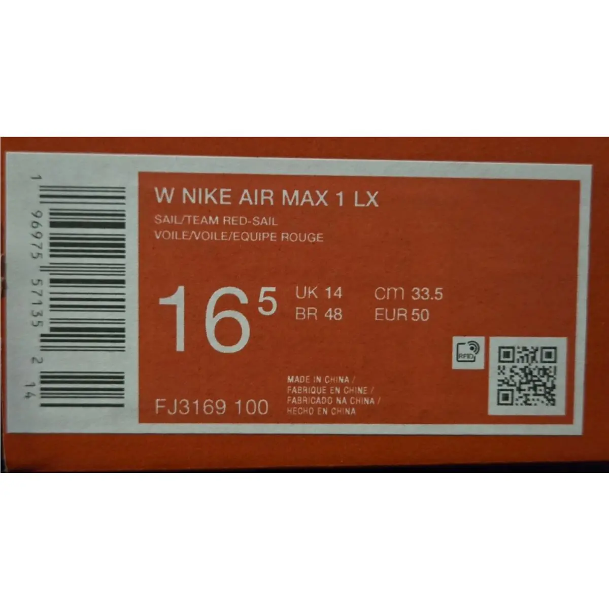 Nike shoes - Nike Air Max 1 - Air Max - FJ3169-100 - Red 13
