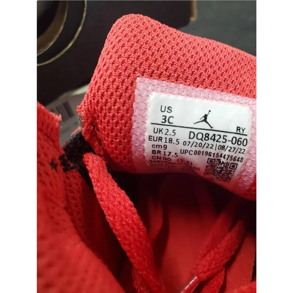 Nike shoes - Black/FIRE RED-White 1