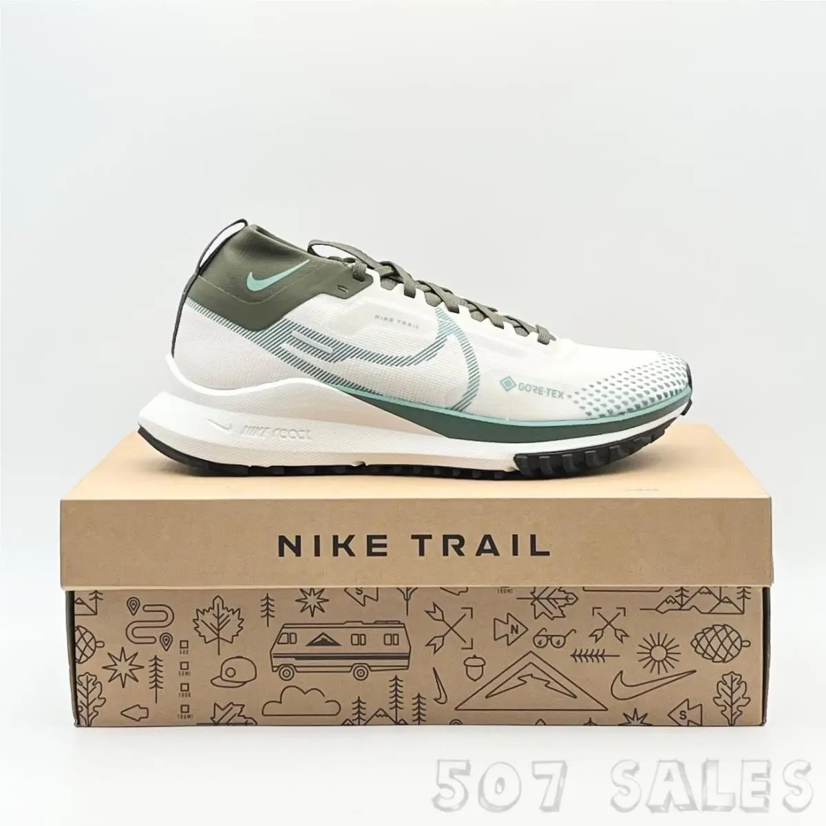 Nike shoes - Nike React Pegasus Trail 4 - FB2193-001 - White 7