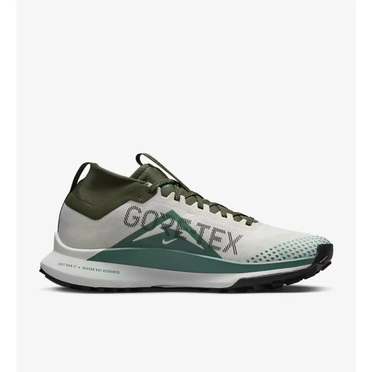 Nike React Pegasus Trail 4 Gtx Gore-tex Mens Sz 7.5 White/green FB2193-001 Shoes