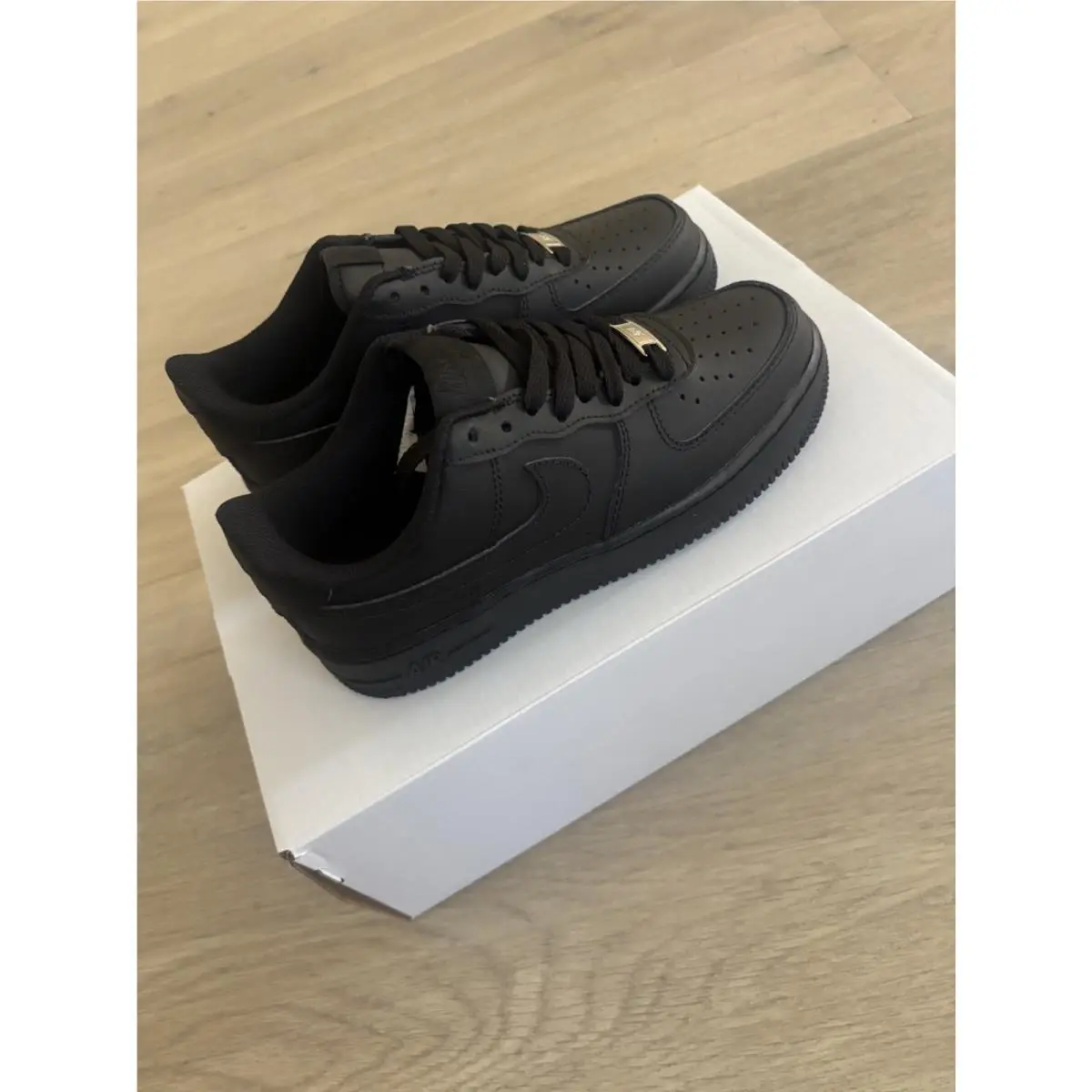 Nike shoes - Nike Air Force 1 `07 - Black 0