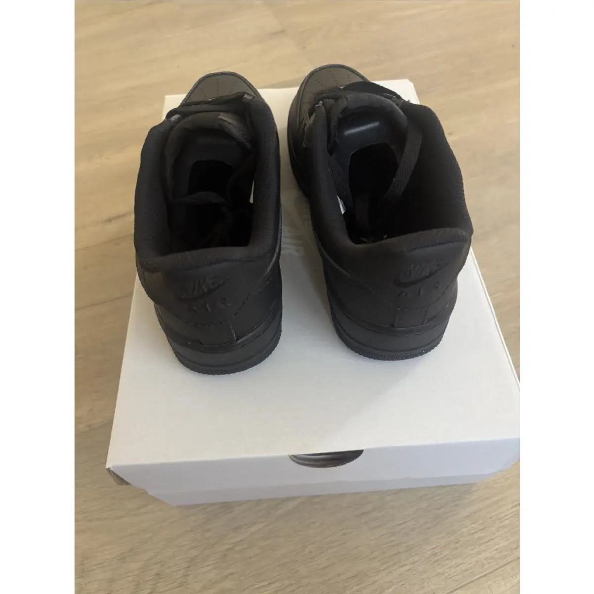 Nike shoes - Nike Air Force 1 `07 - Black 2