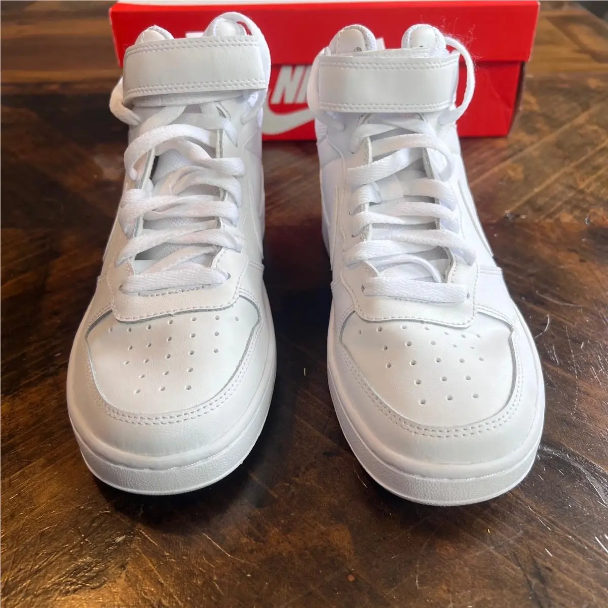 Nike shoes - Court Borough Mid 2 (GS) - White 4