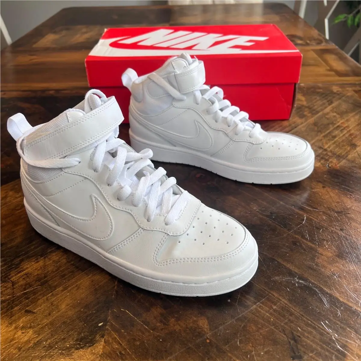 Nike shoes - Court Borough Mid 2 (GS) - White 5