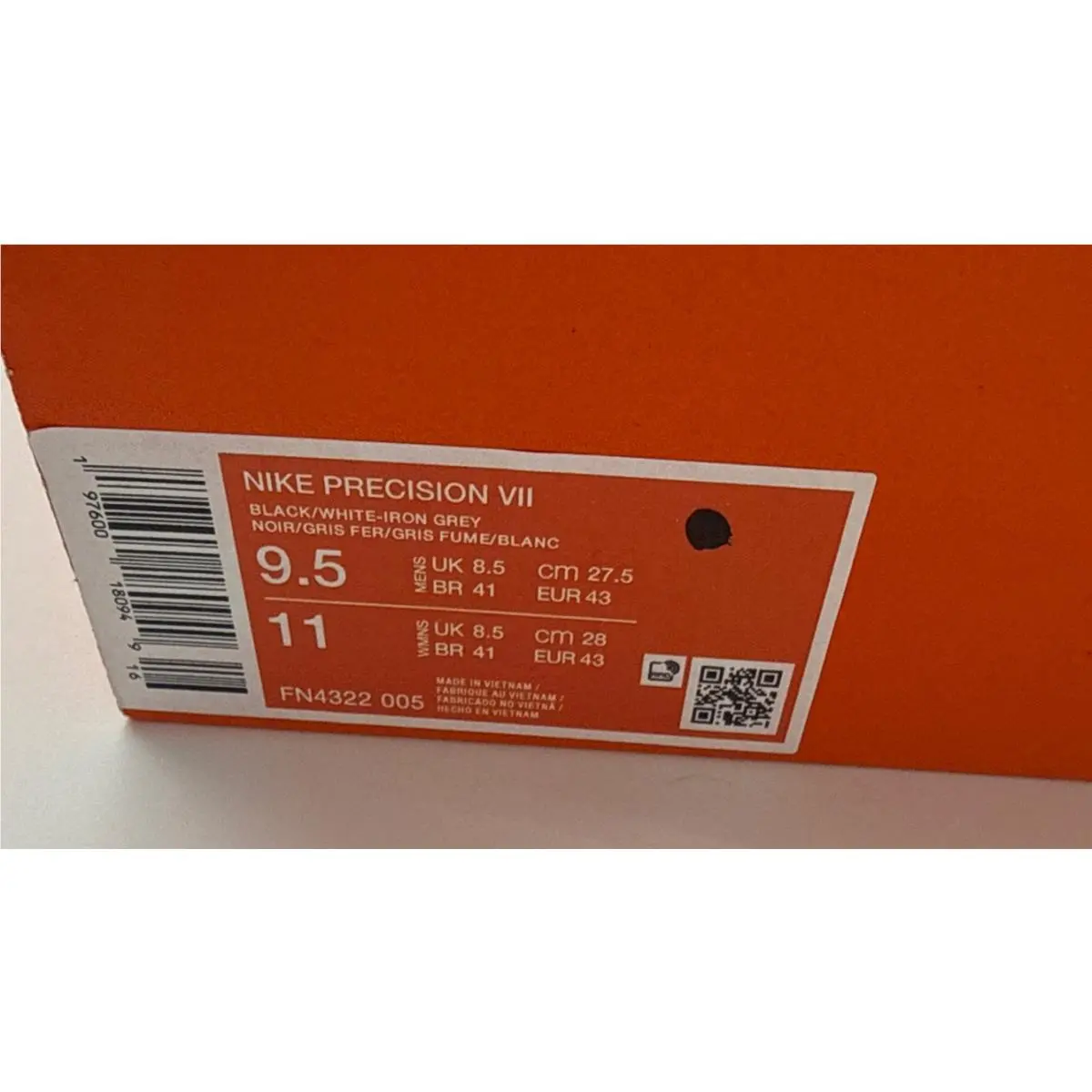 Nike shoes - Nike Precision 7 - Precision - Black (UPC: 197600182578) 3