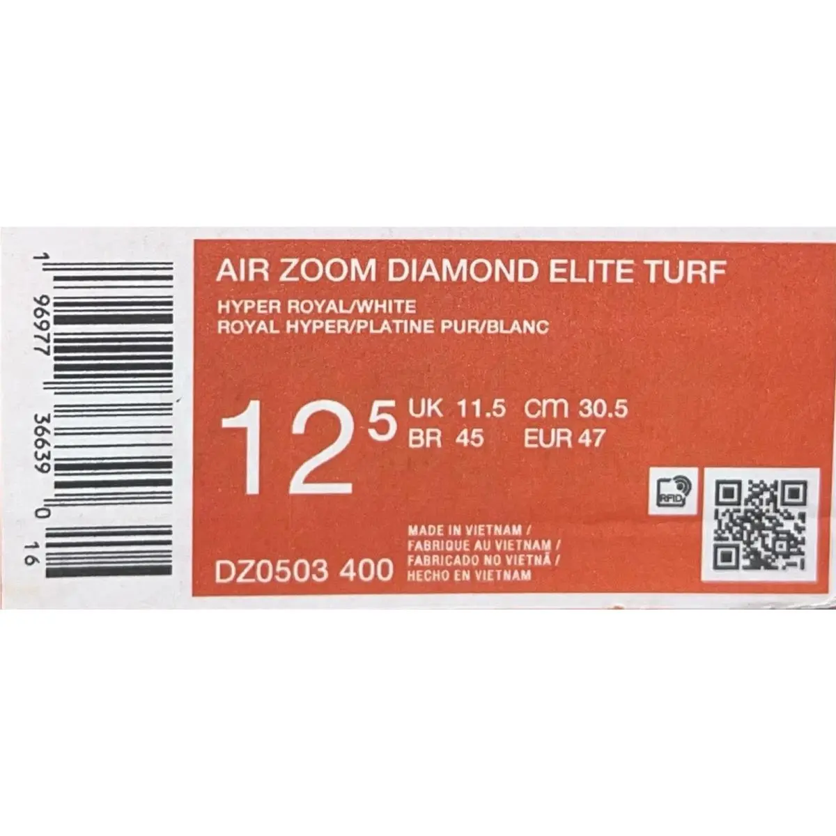 Nike shoes - Nike Air Zoom Diamond Elite - DZ0503-400 - Blue 5