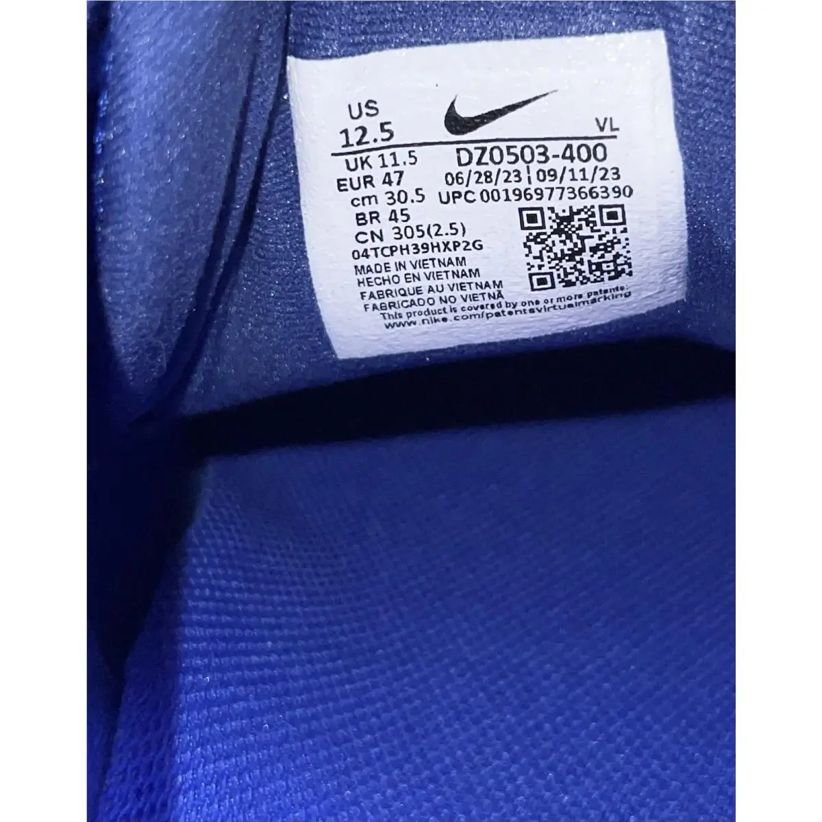 Nike shoes - Nike Air Zoom Diamond Elite - DZ0503-400 - Blue 7