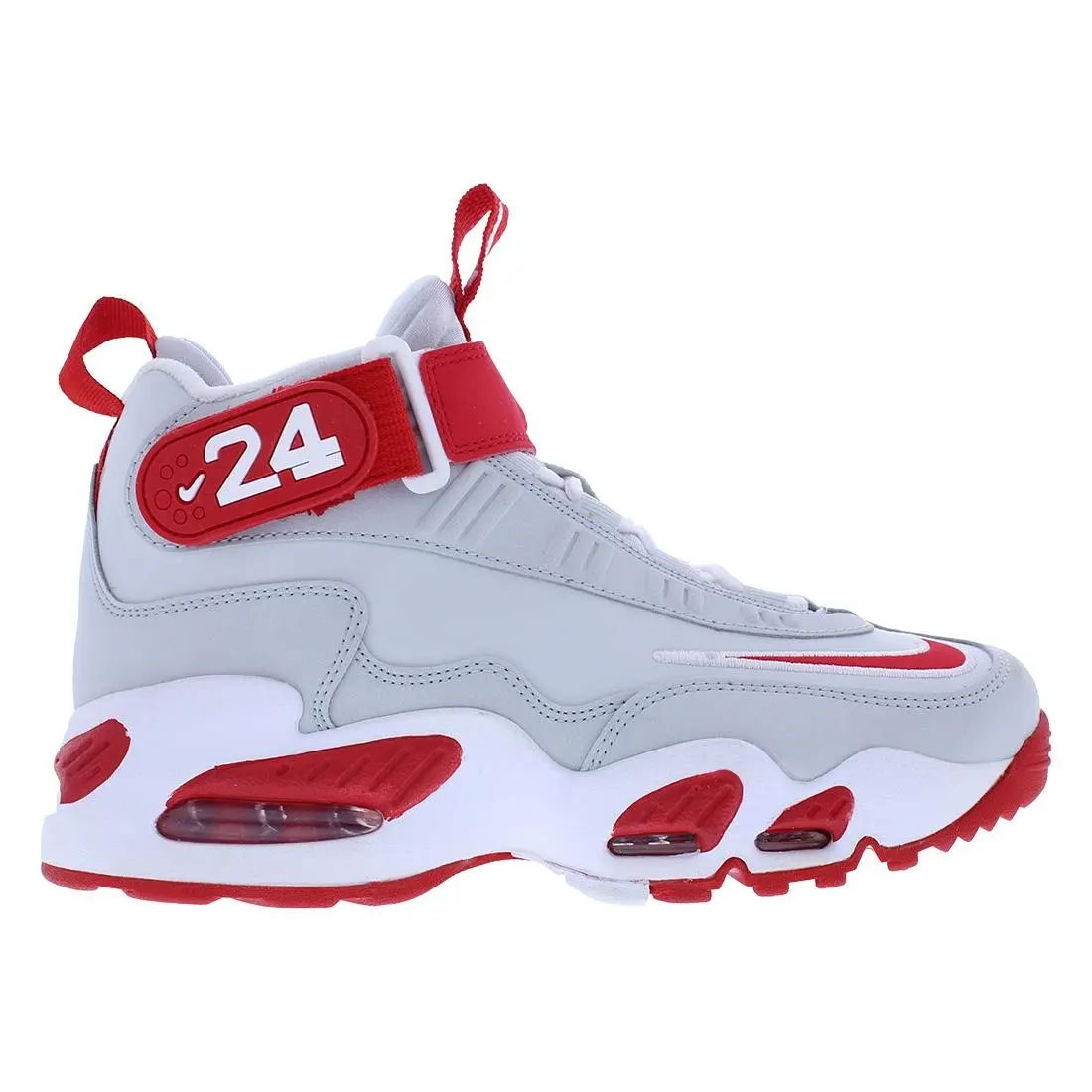 Nike Air Griffey Max 1 GS Boys Shoes Size 4.5 Color: Pure Platinum/university