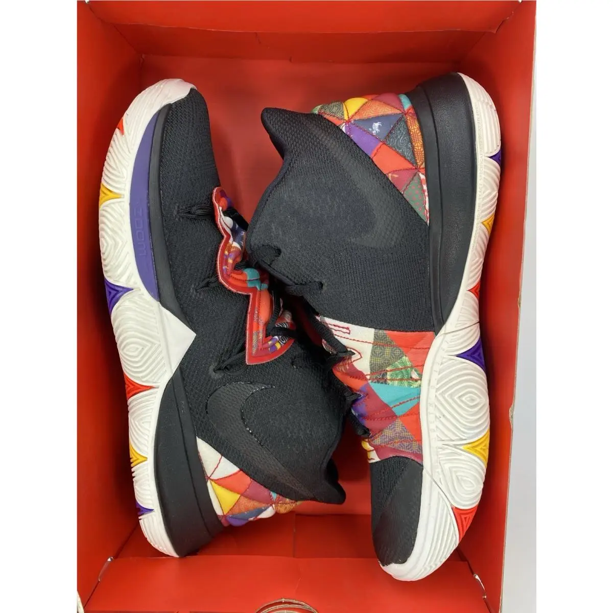 Nike shoes - Nike Kyrie 5 - Kyrie - AO2918 010 - Black/Summit White (UPC: 191888611713) 7