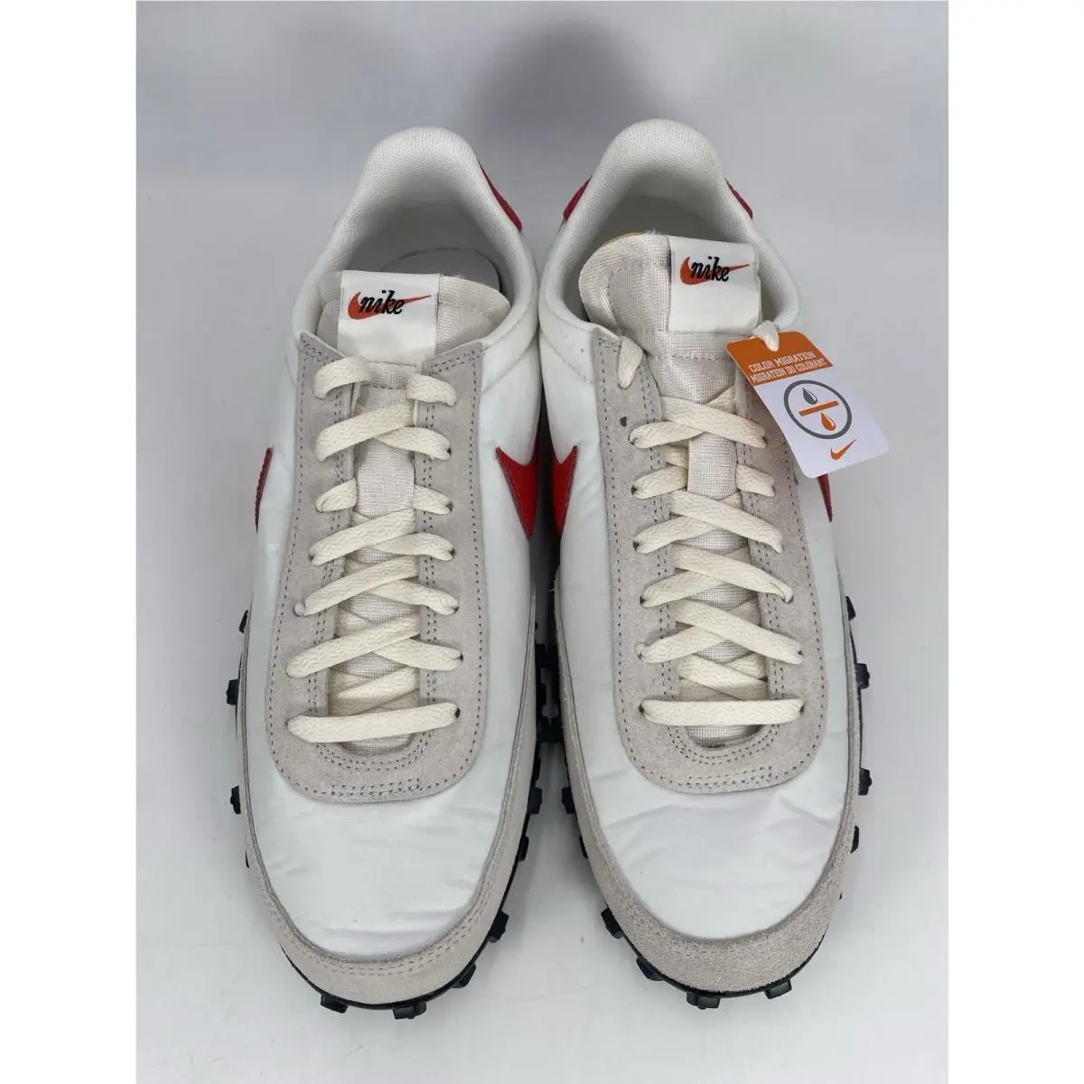 Nike shoes - Nike Waffle Racer - Waffle Racer - IM8658 102 - Summit White/University Red (UPC: 198729158093) 4