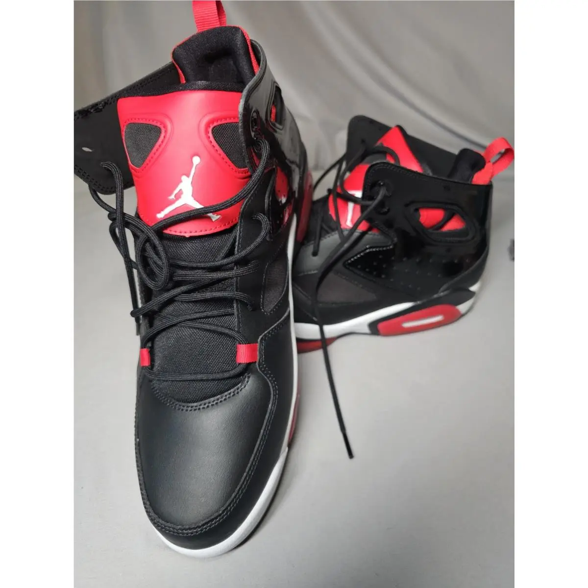 Nike shoes - Air Jordan Flight Club 91 - DC7329-006 - Black/White/University Red 2