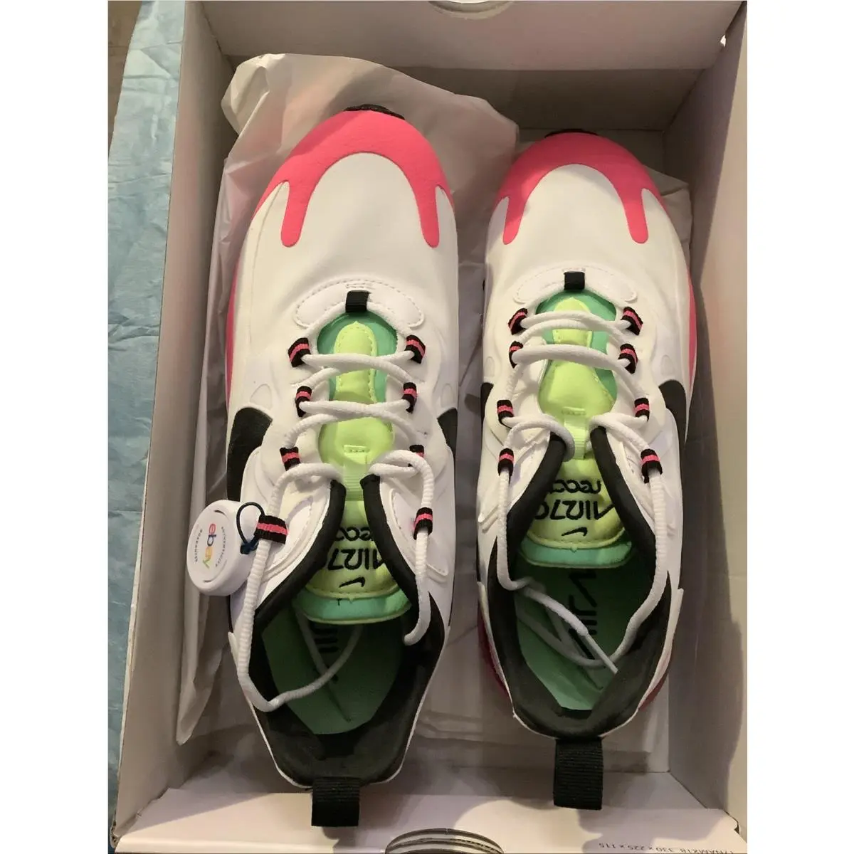 Nike shoes - Nike Air Max 270 - Air Max - White/ Black-Hyper Pink 0