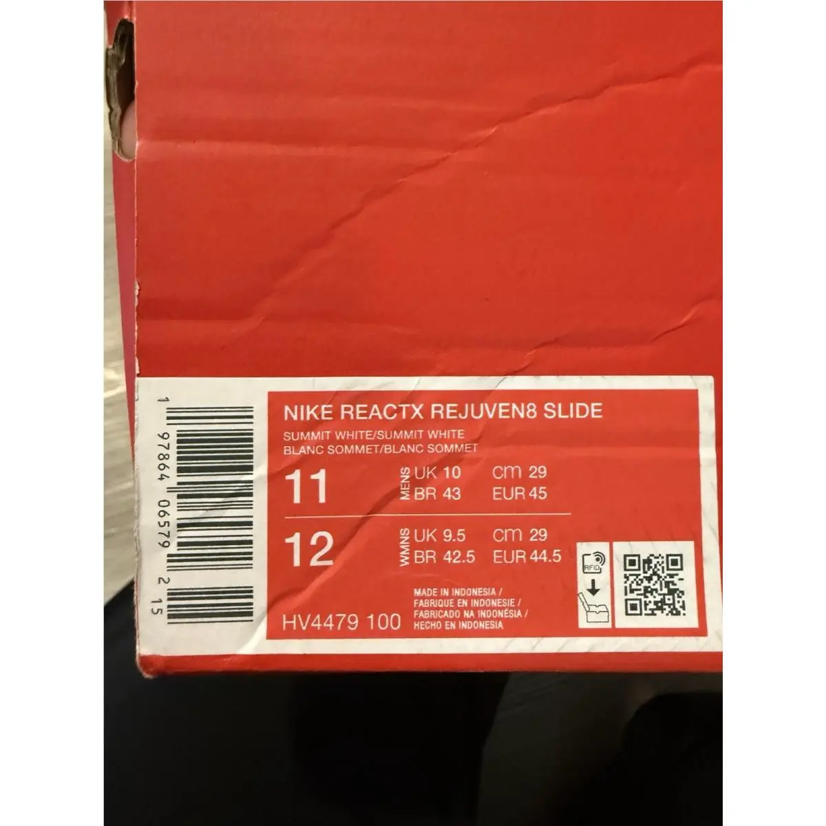 Nike shoes - Nike ReactX Rejuven8 - ReactX - HV4479-100 - White 4
