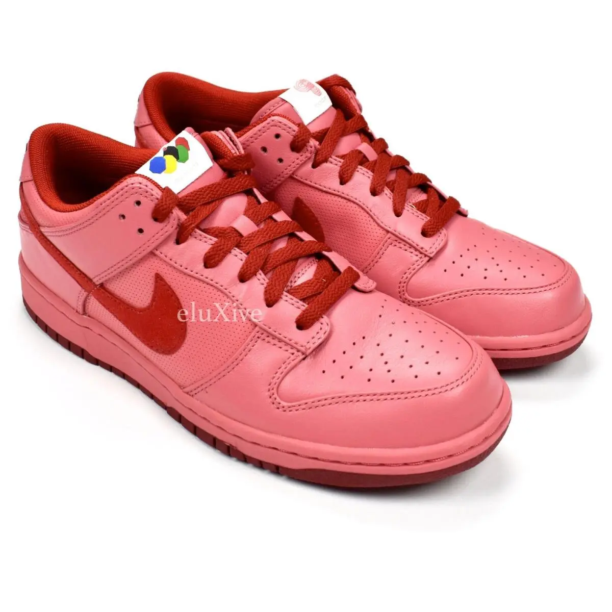 DS 2008 Nike Dunk Low Desert Bloom Pink Sneakers Women`s 9.5 Men`s 8
