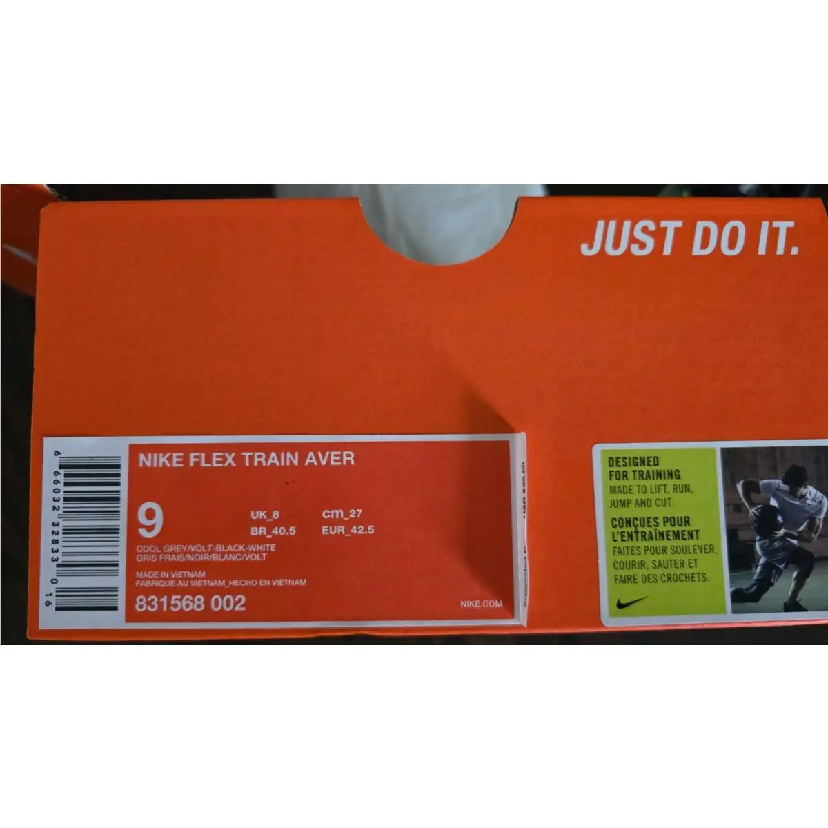 Nike shoes - Nike Flex Train Aver - Flex Train Aver - 831568-002 - Black 3