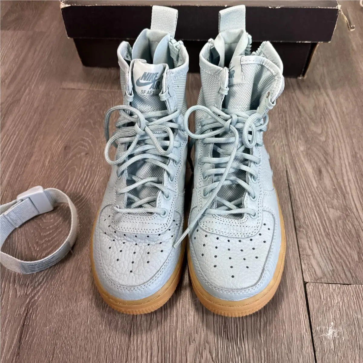 Nike shoes - Nike SF Air Force 1 Mid - Blue 2