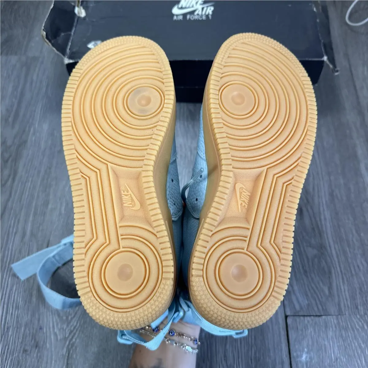 Nike shoes - Nike SF Air Force 1 Mid - Blue 6