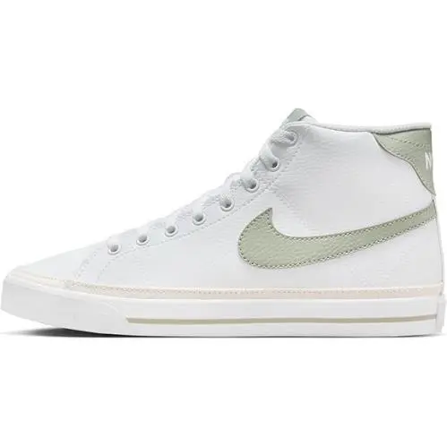 Nike Unisex-adult Court Legacy Mid Next Nature Sneaker - White Men-9.5 Women-11