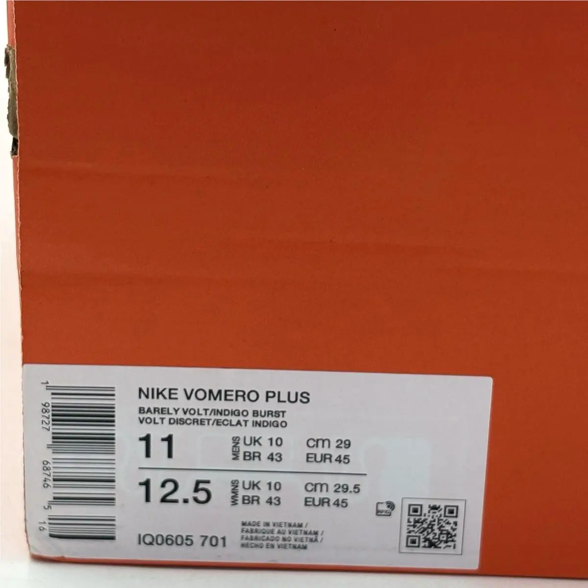Nike shoes - Nike Vomero - Vomero - IQ0605 701 - Orange 7