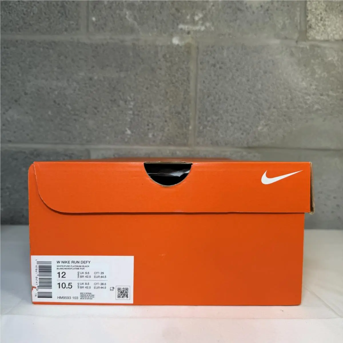 Nike shoes - Nike Run Defy - Run Defy - HM9593-103 - White 3