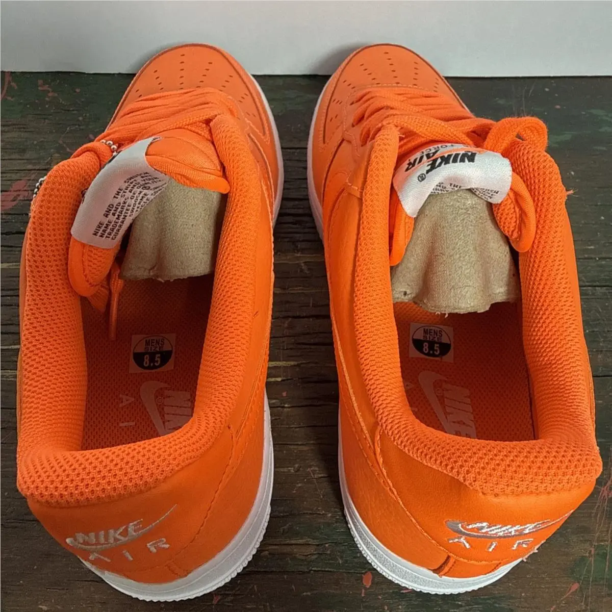 Nike shoes - Nike Air Force 1 - Air Force - BQ5360-800 - Orange (UPC: 0091201920457) 4
