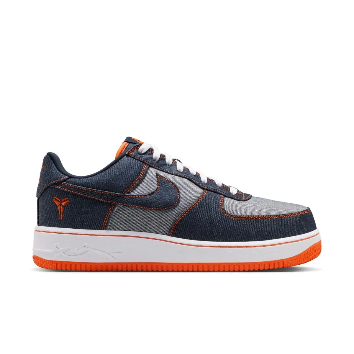 Nike shoes - OBSIDIAN/SAFETY ORANGE-WHITE 1