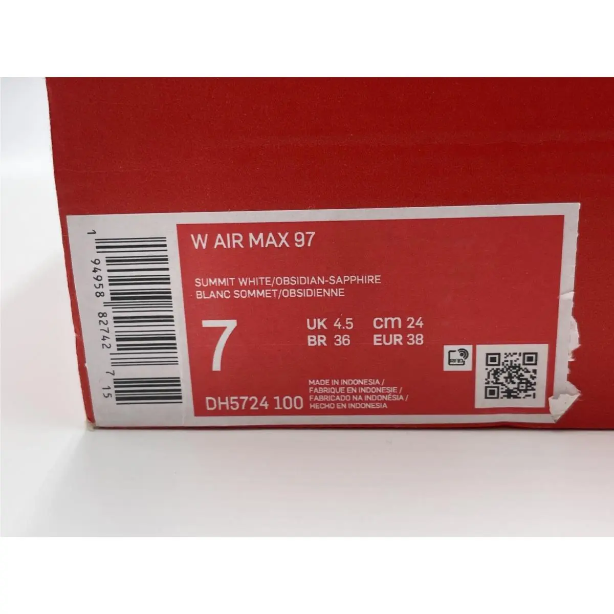 Nike shoes - Nike Air Max 97 - Air Max - DH5724 - White (UPC: 194958827427) 6