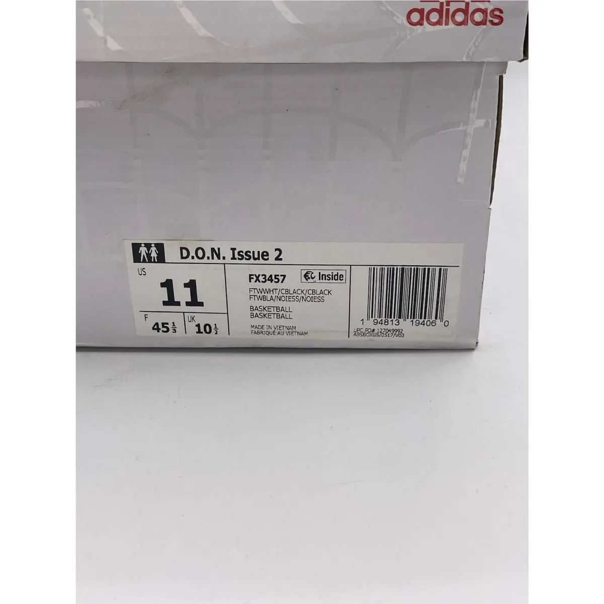 Nike shoes - adidas D.O.N. Issue #2 - adidas Issue - White, Manufacturer: White/Light Blue Fury/White 15