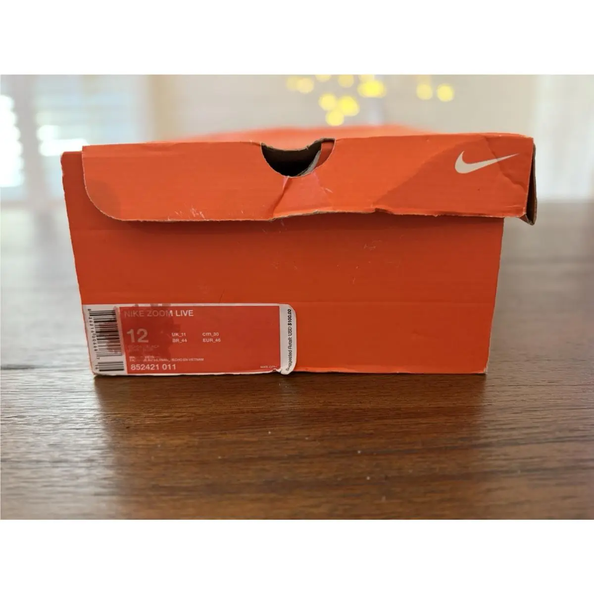 Nike shoes - Nike Zoom Live - Zoom Live - 852421-011 - Black (UPC: 0826216006687) 8